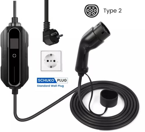 5-EVMOTIONS Sigma EVSE Type2 (max. 16A) Cable de carga para vehículo eléctrico