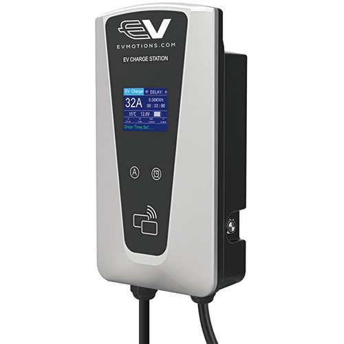 2-EVMOTIONS Delta Smart Wallbox Type2 11kw Wi-Fi Cable de carga para vehículo eléctrico