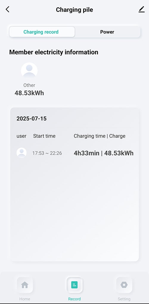 4-EVMOTIONS Delta Smart Wallbox Type2 11kw Wi-Fi Cable de carga para vehículo eléctrico
