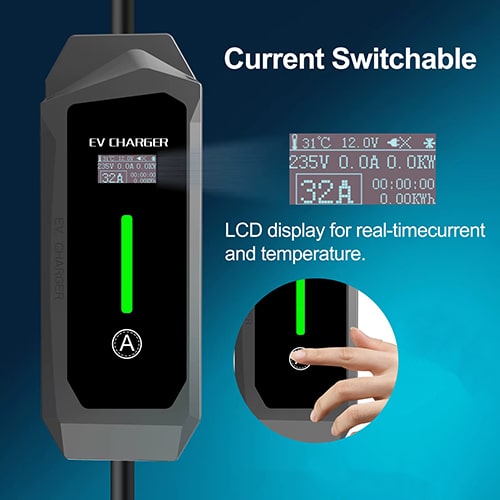 2-EVMOTIONS Lambda EVSE Type2 (max. 16A) Cable de carga para vehículo eléctrico